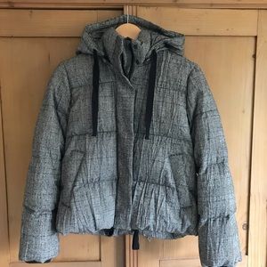 J Crew Collection wool down puffer jacket xsmall